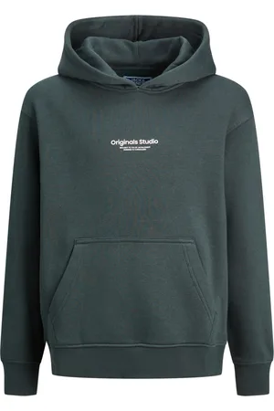 JACK & JONES Jersey 12256770 JORVESTERBRO SWEAT HOOD NOOS MNI FOREST RIVER para niño
