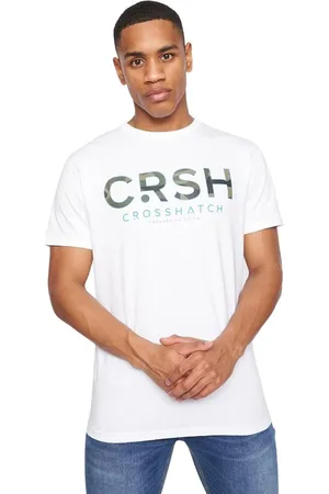 Crosshatch Camiseta manga larga Fratter para hombre