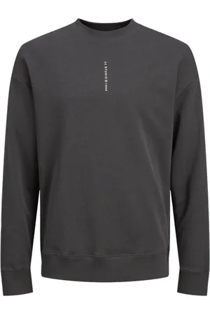 JACK & JONES Jersey 12256808 JJMICAH SWEAT CREW NECK ASPHALT para hombre