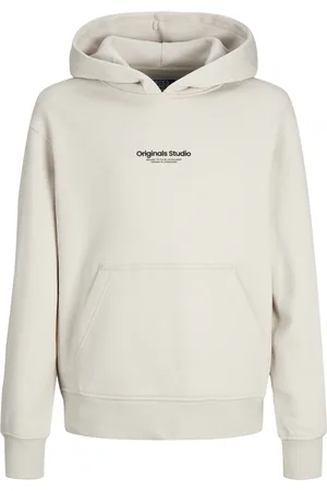 JACK & JONES Jersey 12256770 JORVESTERBRO SWEAT HOOD NOOS MNI MOONBEAM para niño