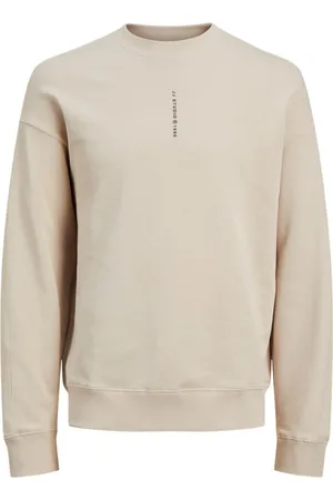 JACK & JONES Jersey 12256808 JJMICAH SWEAT CREW NECK MOONBEAM para hombre