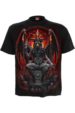 Spiral Camiseta manga larga Baphomet para mujer