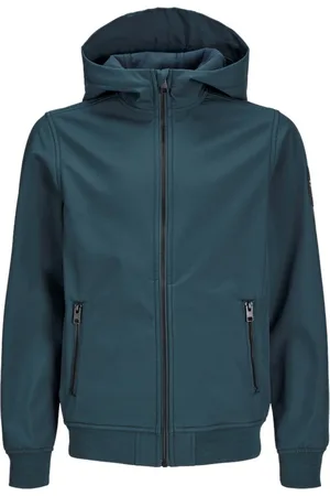 JACK & JONES Chaqueta 12236738 JJEBASIC SOFTSHELL HOOD NOOS JNR MAGICAL FOREST para niño