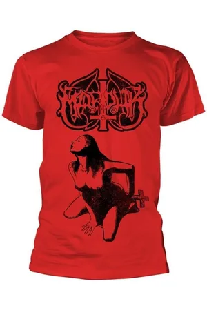 MARDUK Camiseta manga larga Fuck Me Jesus para mujer