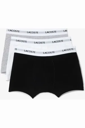 Lacoste Calzoncillos BOXER PACK 3 COURTS HOMBRE para hombre