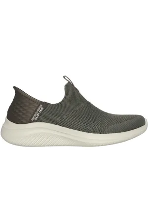Skechers Deportivas Moda DEPORTIVA SLIP-INS FLEX 3 SMOOTH STEP KAKI para mujer