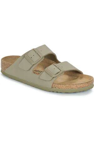 Birkenstock Sandalias Arizona BF Faded Khaki para mujer