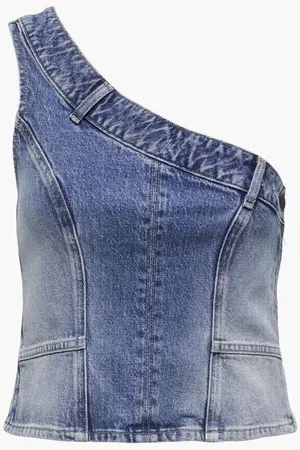 ONLY Camiseta tirantes 15327960 ZOEY-MEDIUM BLUE DENIM para mujer