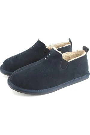 Eastern Counties Leather Pantuflas David para hombre