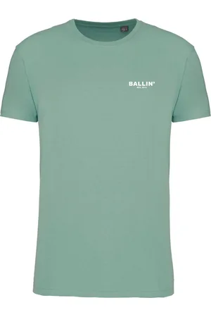 Ballin Camiseta Backprint World Shirt para hombre