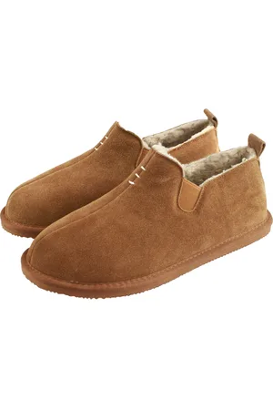 Eastern Counties Leather Pantuflas David para hombre
