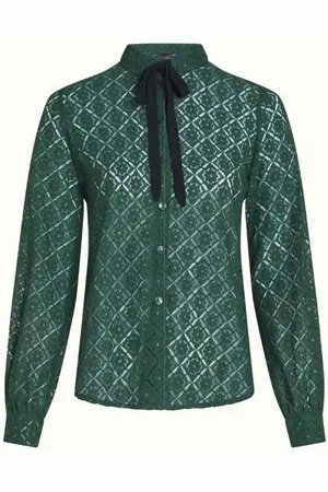 King Louie Blusa BLUSA MAISIE ARTISTE LACE MUJER para mujer