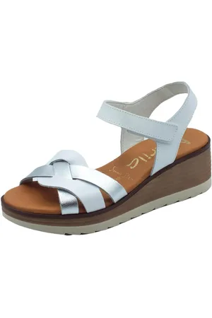 Marila Sandalias 1746 Cata Plata para mujer