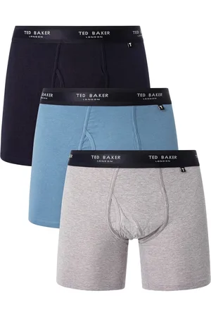 Ted Baker Calzoncillos Pack de 3 calzoncillos de algodón elásticos para hombre