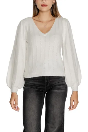 Guess Jersey LS VN MADELINE TEXTURE W4BR0N Z3LG0 para mujer