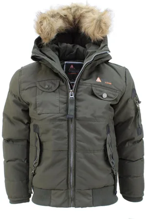 Peak Mountain Chaqueta Blouson garçon ECOFLIK para niño