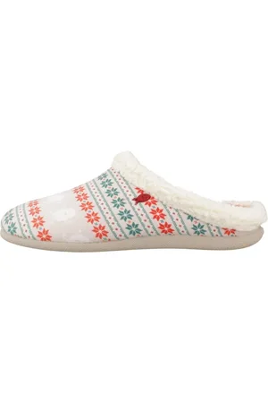 HOT POTATOES Pantuflas SZARVAS para mujer