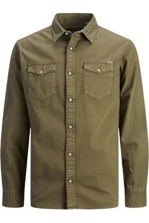 JACK & JONES Camisa manga larga 12138115 - CAMISA JJESHERIDAN L/S NOOS para hombre