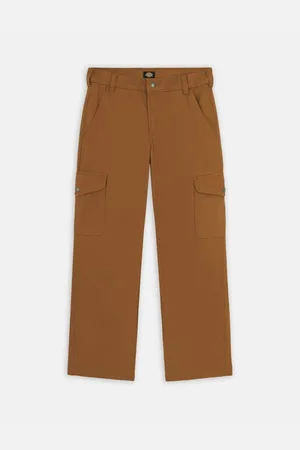 Dickies Pantalones DUCK CANVAS CARGO W - DK0A864S-0BD BROWN DUCK para mujer