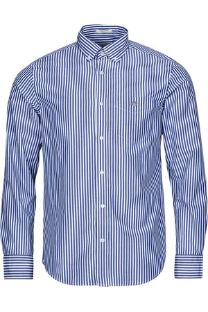 GANT Camisa manga larga REG POPLIN STRIPE SHIRT para hombre