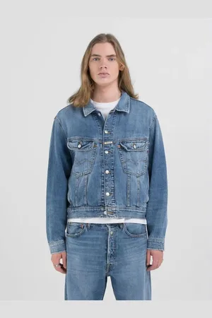 Replay Chaquetas M8Z1.000.800 764 - 9ZERO1-009 12 OZ REC INDIGO para hombre