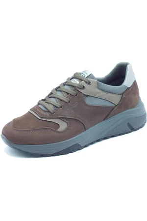 IGI&CO Zapatos Bajos 6639822 Nabuk Gum Caffè para hombre