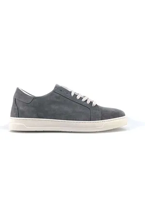 Duca Di Morrone Deportivas Moda Brando - Suede Gray para hombre