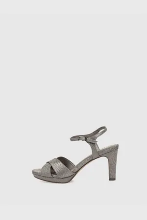 Menbur Sandalias SANDALIA DHARMA 25681 PLOMO para mujer