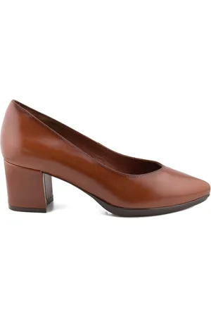 Desiree Zapatos de tacón Zapatos Salones marrones de piel para mujer