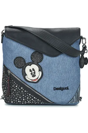 Desigual Mochila BACK MICKEY DENIM EDGE JERSEY MAXI PU para mujer