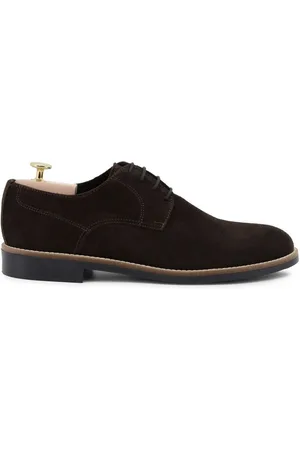 Duca Di Morrone Zapatos Bajos Orlando - Suede Brown para hombre
