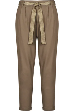 ONLY Pantalón chino ONLRITA LOOSE CHECK LYREX BELT PANT TLR para mujer