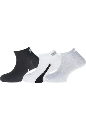 PUMA Calcetines UNISEX LIFESTYLE QUARTER 3P para mujer