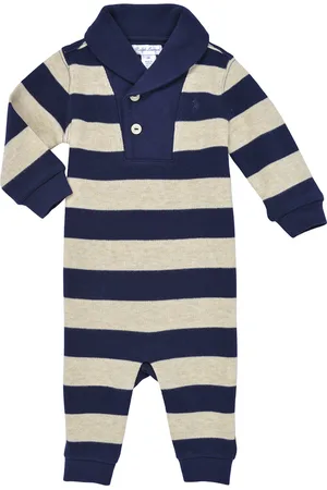 Ralph Lauren Mono SHAWL COVERL-ONE PIECE-COVERALL para niño