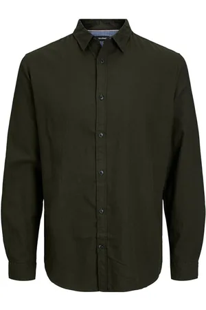 JACK & JONES Camisa manga larga 12181602 JJEGINGHAM TWILL SHIRT ROSIN para hombre