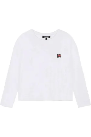 DKNY Camiseta manga larga D62066/10P para niña