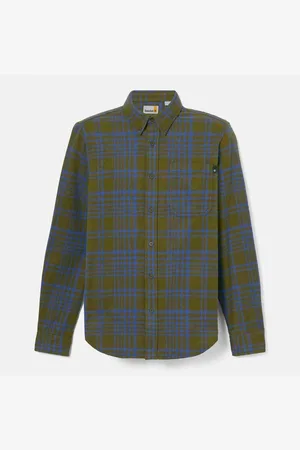 Timberland Camisa manga larga Heavy Flannel para hombre
