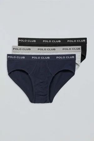 Polo Club® Boxer PACK - 3 SLIPS UNDERPANTS PC B-G-N para hombre