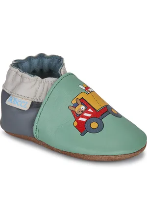 Robeez Pantuflas PLAYING YARD para niño