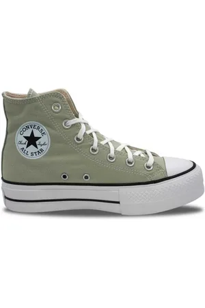 Converse Zapatillas Chuck Taylor All Star Platform Light Green para mujer