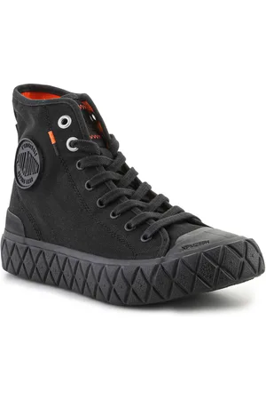 Palladium Zapatillas altas Palla Ace Cvs Mid 77015-001-M BLACK/BLACK para mujer