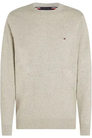 Tommy Hilfiger Jersey MW0MW28046 PIMA ORG CTN CASHMER-OIN DONEGAL LIGHT GREY para hombre