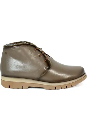 Aplauso Botines BOTINES DE PIEL CON FORRO DE PELO 22239 NEGRO para mujer