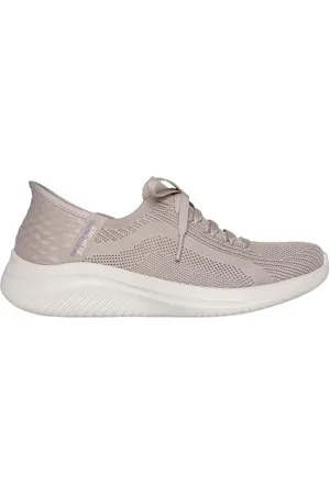 Skechers Deportivas Moda DEPORTIVA SLIP-INS ULTRA FLEX 3.0-BRILLIANT PATH TAUPE para mujer