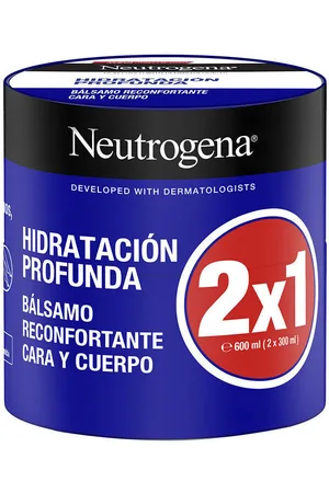 Neutrogena Tratamiento facial Hidratación Profunda Bálsamo Pack 2 X para mujer
