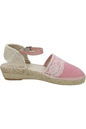 Condiz Mocasines Esparteñas de piel para niña