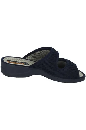 Doctor Cutillas Zapatillas Sandalias tela ancho para mujer