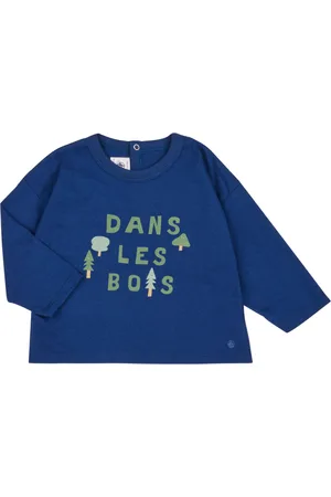 Petit Bateau Camiseta manga larga TRAM para niño