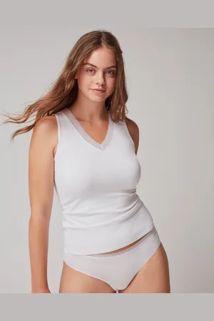GISELA Camiseta tirantes Camiseta interior termal de tirantes para mujer