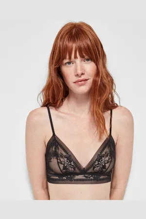 GISELA Sujetador Sujetador triangular sin aro y sin foam para mujer